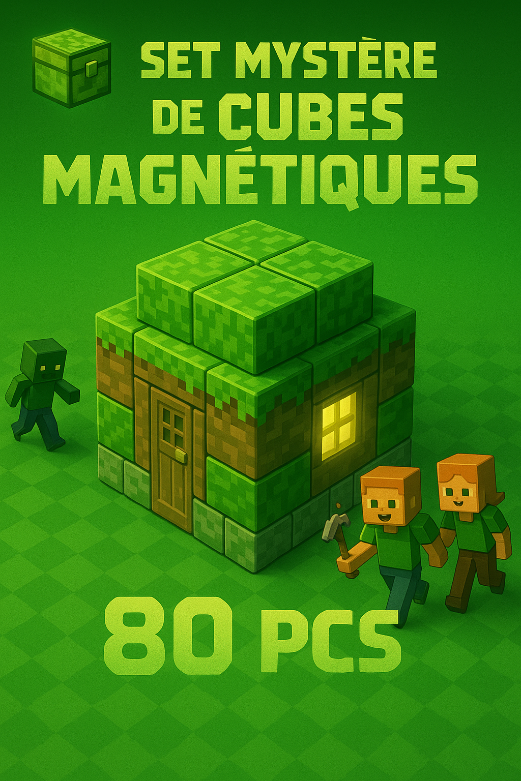 bloc minecraft aimanté