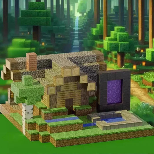 Petite Maison Magnétique Minecraft