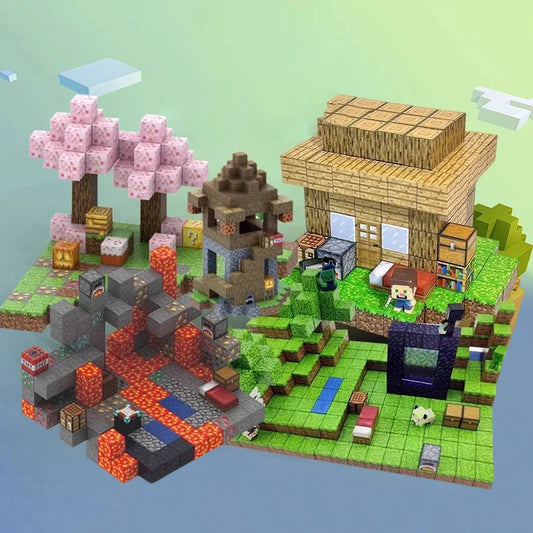 Petite Maison Magnétique Minecraft